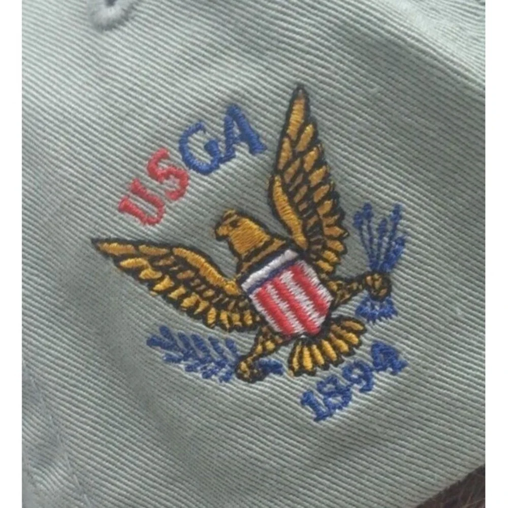 CATCH the SPIRIT Adult Adjustable Strap Back Golf Hat, Green, USGA Baseball Cap